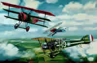 World War1 airplanes