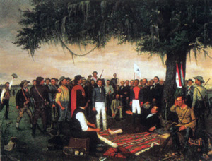 surrender of santa anna