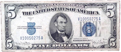 silver certificate